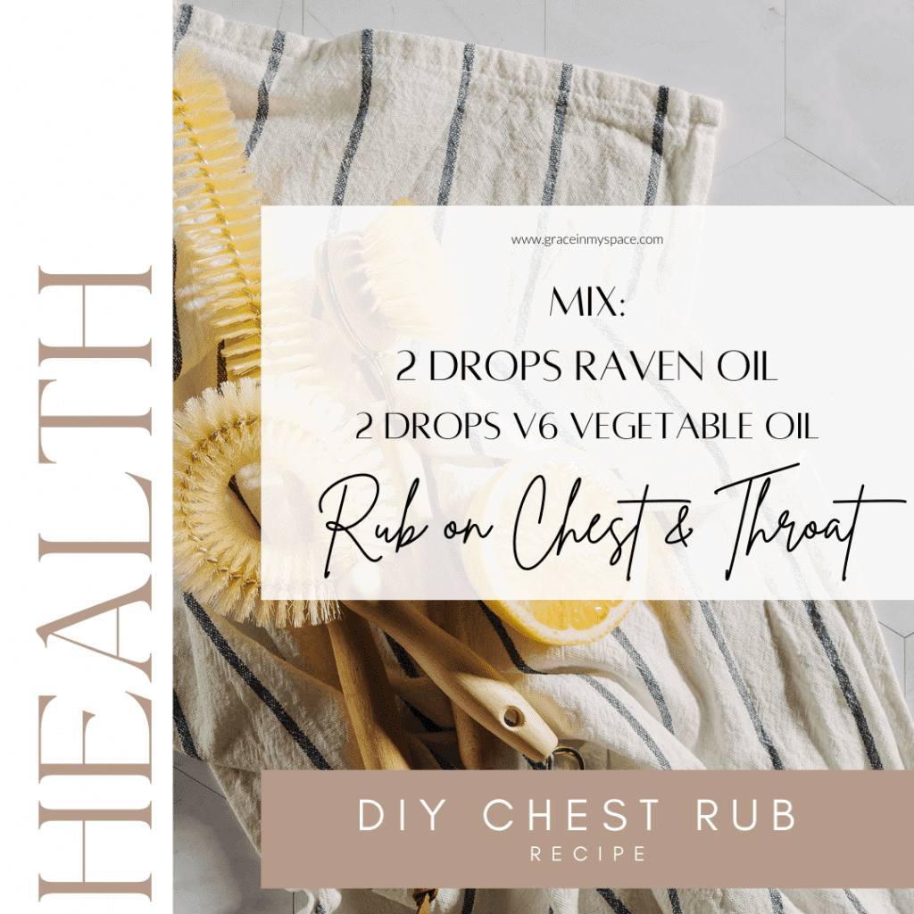 DIY chest rub recipe