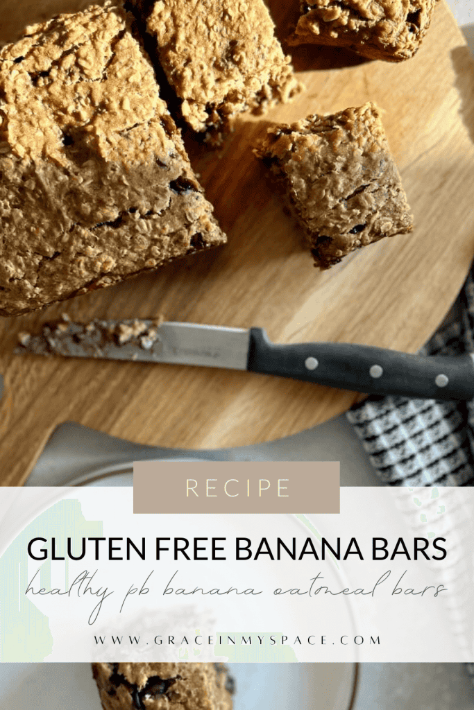 Healthy Gluten Free Banana Bars Recipe