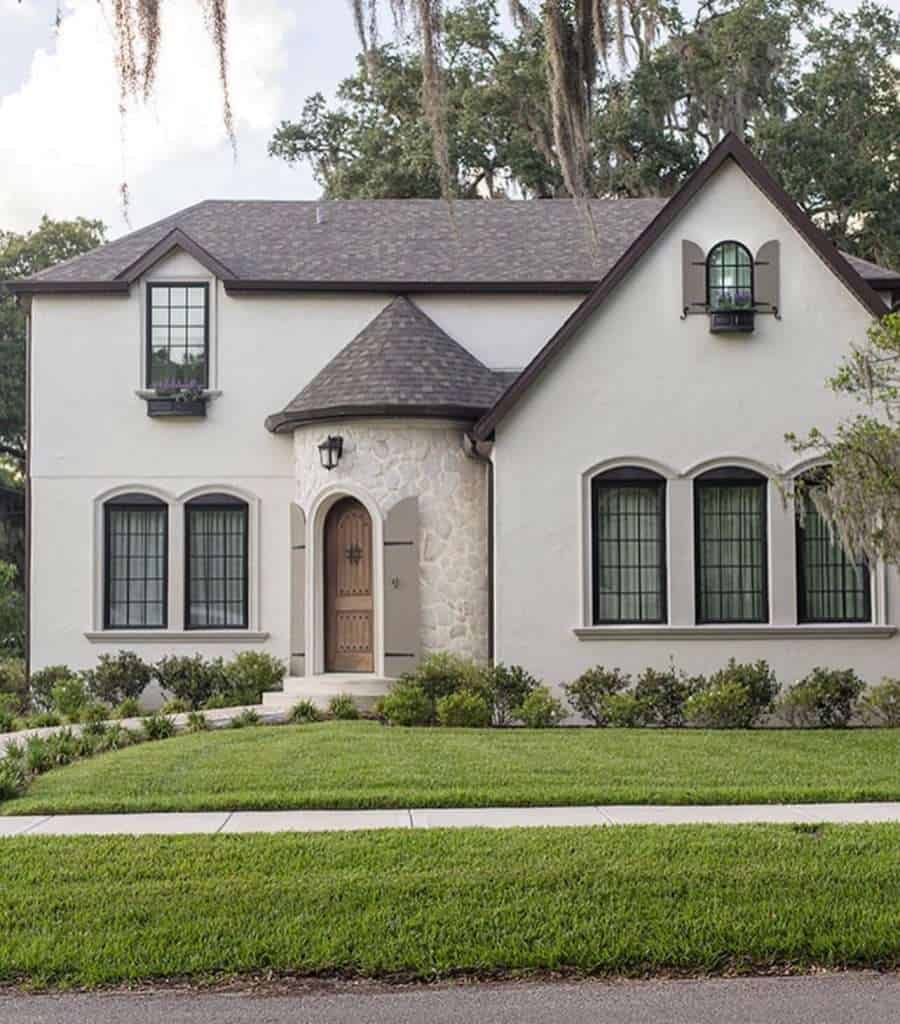 Oyster white exterior paint