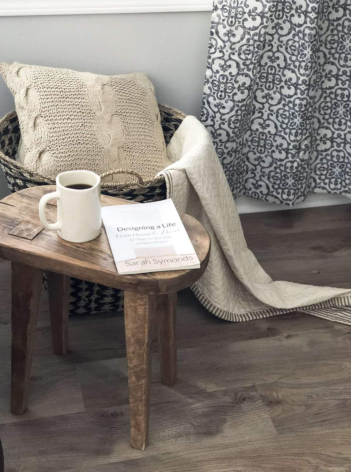 Looking for beautiful basement flooring that will stand up to water, pets and kids? Here is a modern farmhouse basement makeover with flooring made to last. #modernfarmhouse #basementflooring #basementremodel #fromhousetohaven