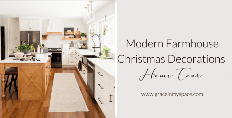 Modern Farmhouse Christmas Decorations Tour