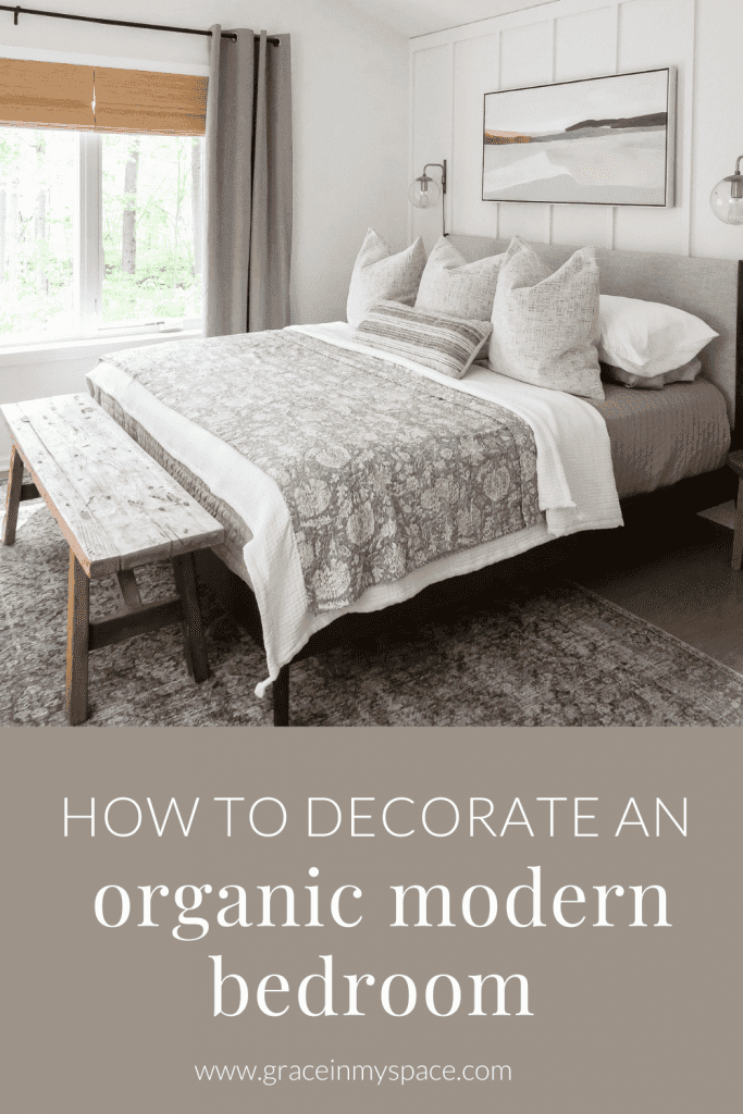 25 Modern Organic Bedroom Decor Ideas