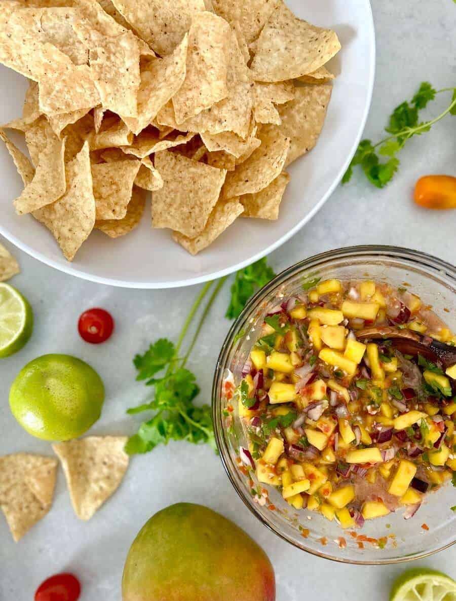 Fresh Mango Pico De Gallo Recipe