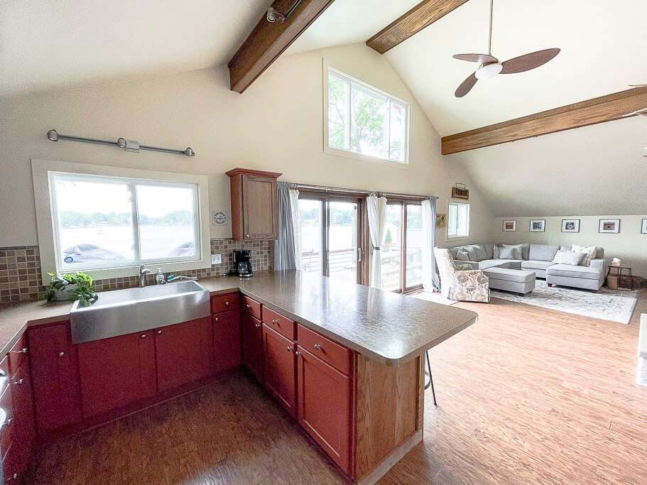 Kitchen in an Airbnb