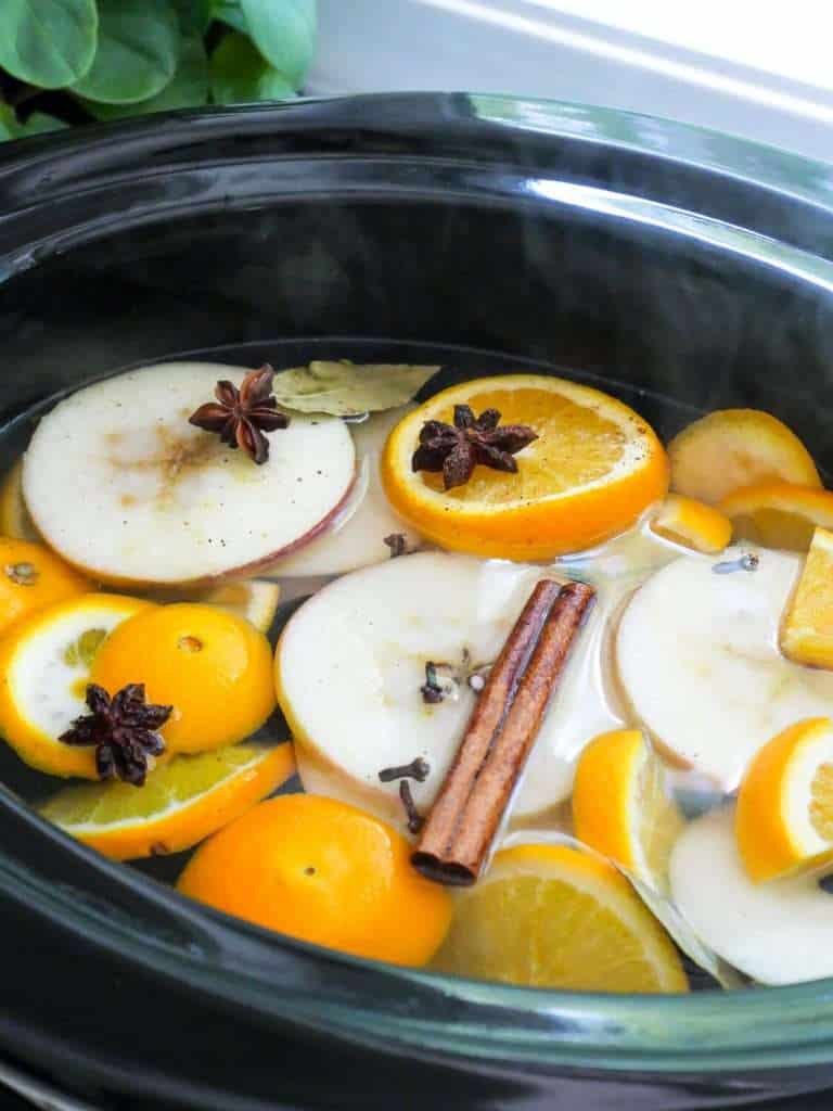 Crockpot fall potpourri recipe.