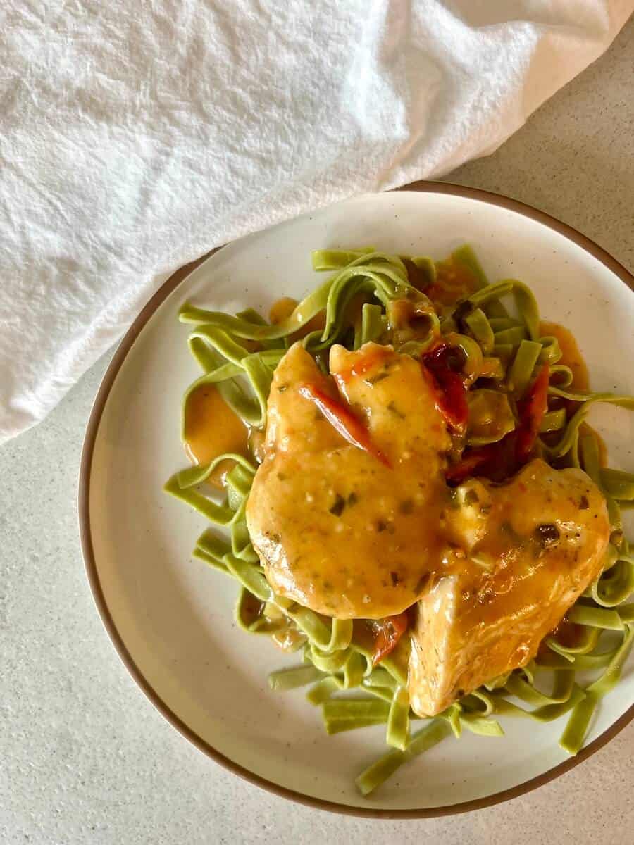 Lemon Basil Chicken Pasta in 30 Minutes