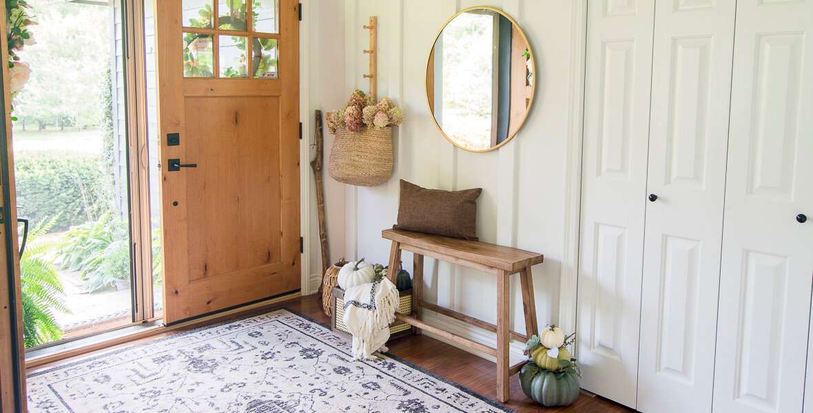 Rustic Farmhouse Fall Decor With A Modern Twist