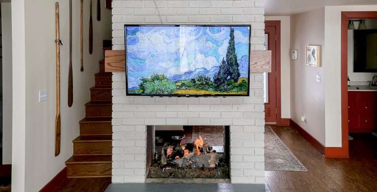 A Complete Guide to Painting a Brick Fireplace