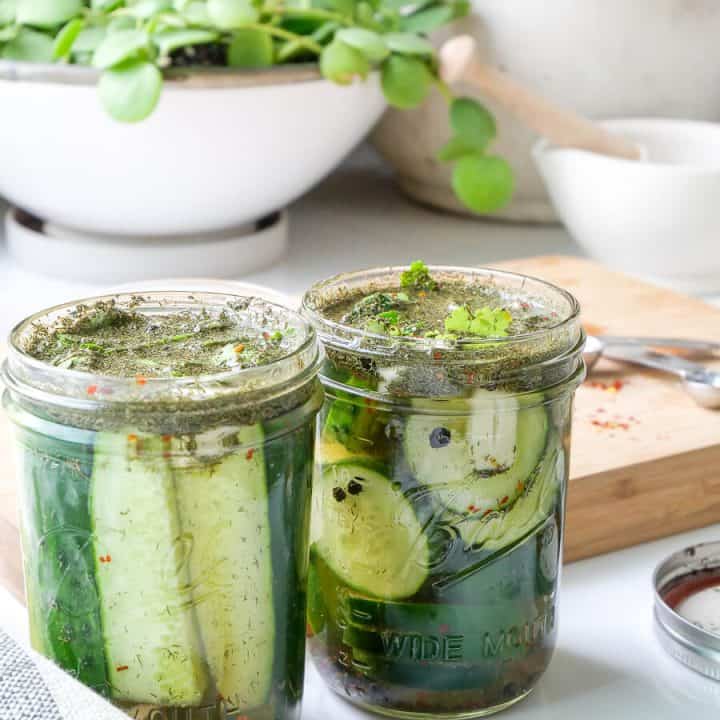 Overnight Crunchy Dill Pickle Recipe