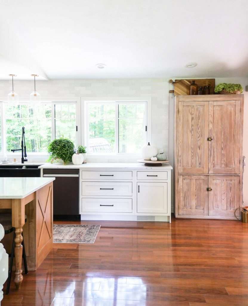 New pantry in a kitchen.