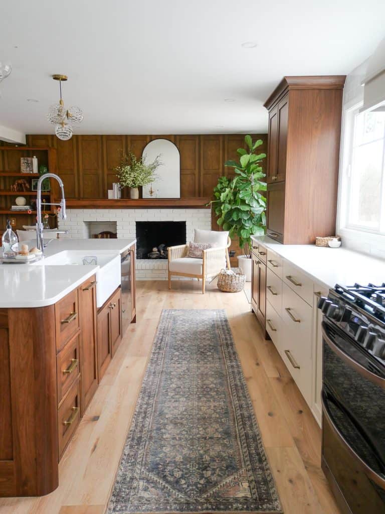 Walnut kitchen design ideas.