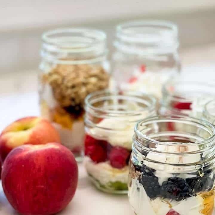 Parfait jar.