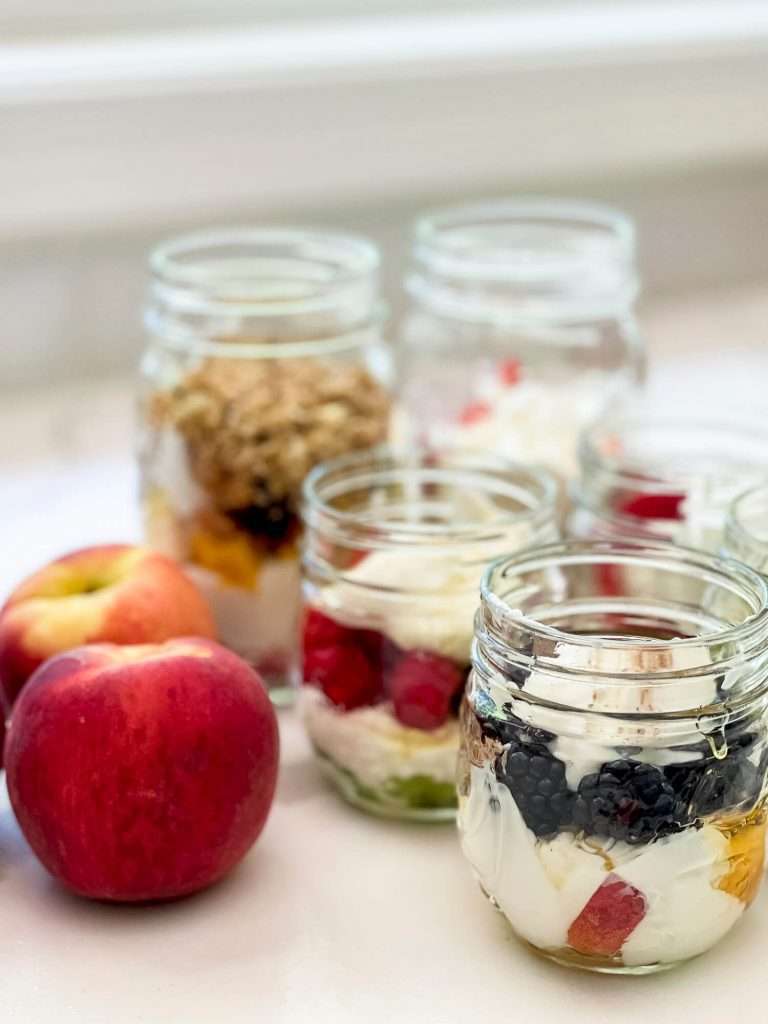 Parfait jar.