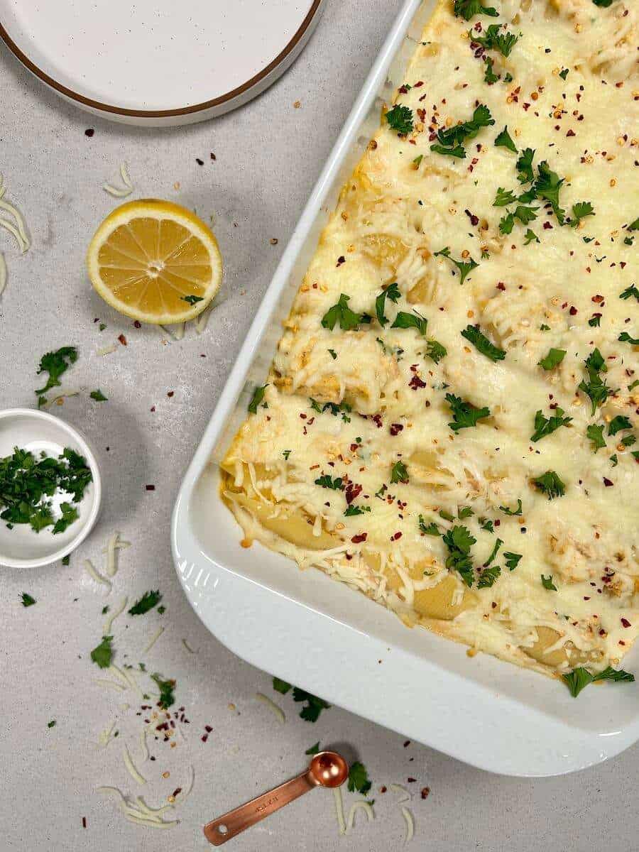 The Best Creamy Cajun Chicken Stuffed Shells