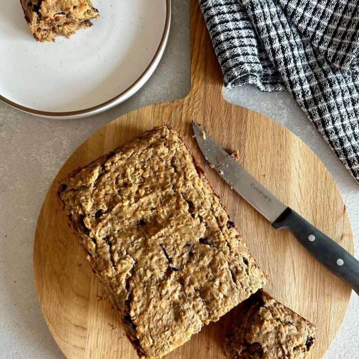 Healthy Gluten Free Banana Bars Recipe