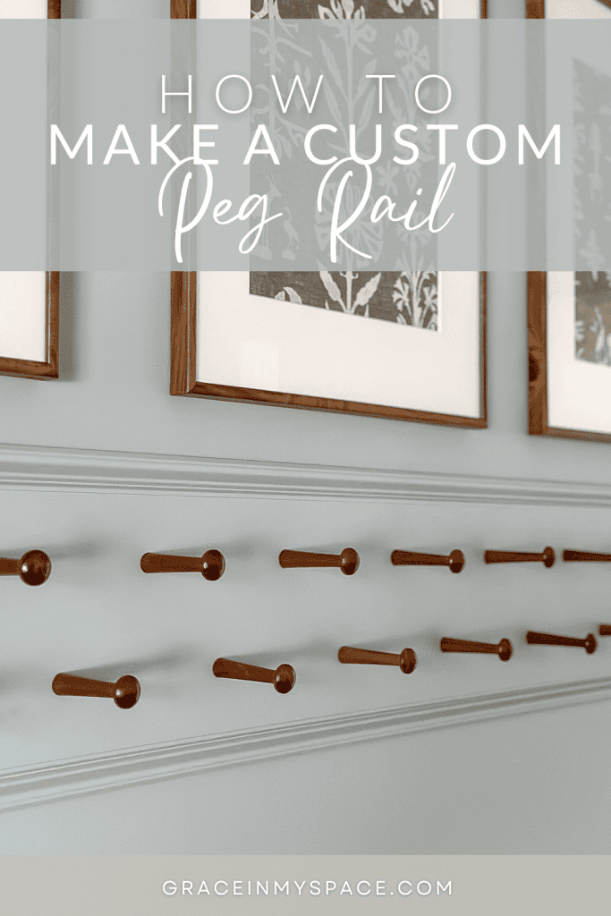 How to make a custom peg rail pinterest photo.