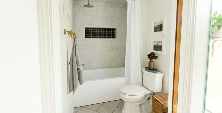 Shower tub combination