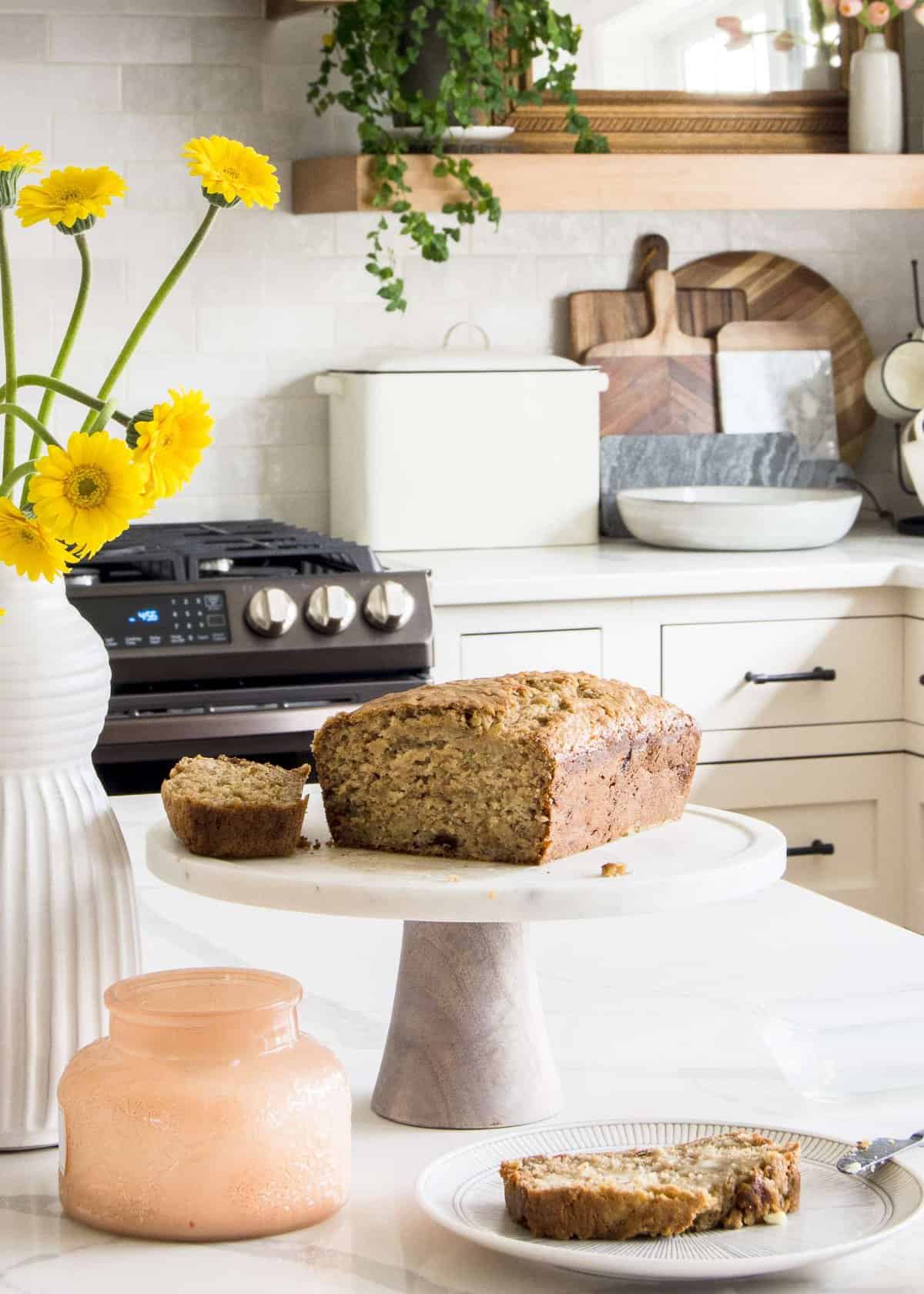 Easy banana bread recipe.