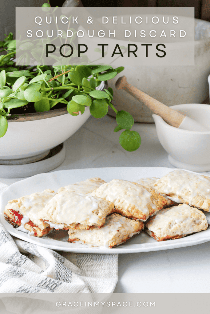 Homemade Sourdough Discard Pop Tarts Recipe pinterest image