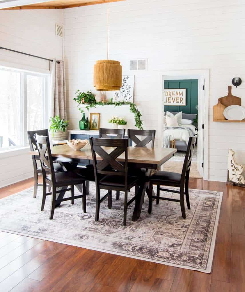 Spring dining room design