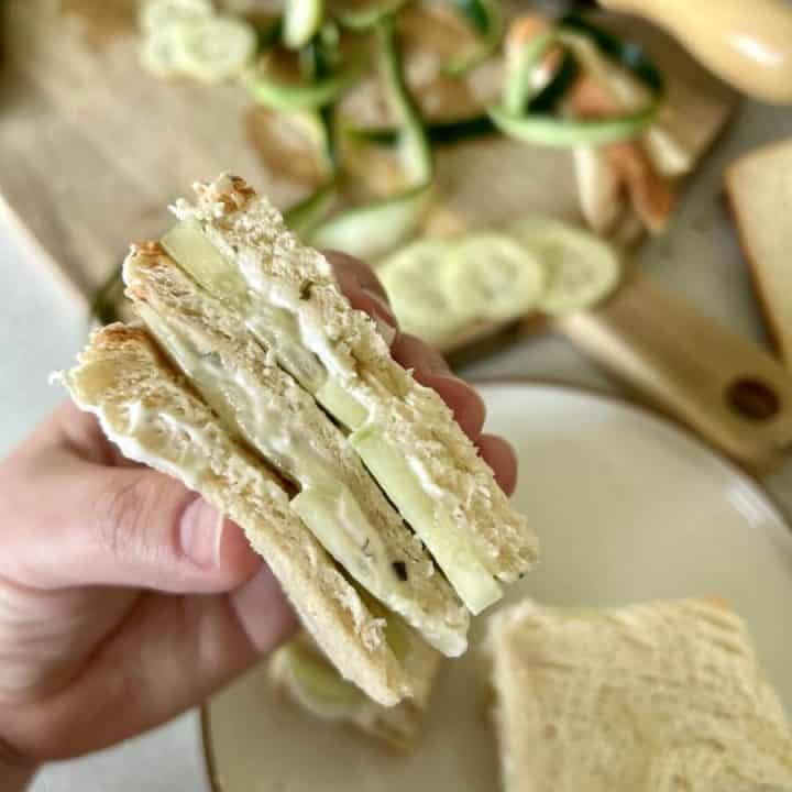 Simple and Refreshing Vegan Cucumber Sandwiches